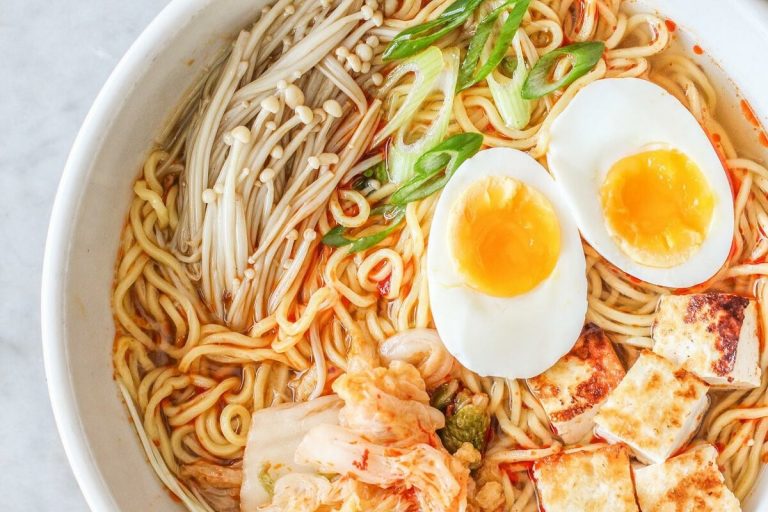 Elevate your everyday ramen with this quick homemade version. Fresh veggies and herbs make it irresistibly delicious, healthy, and cozy!